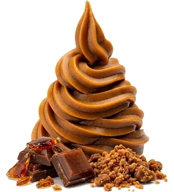 Burnt Caramel frozen yoghurt