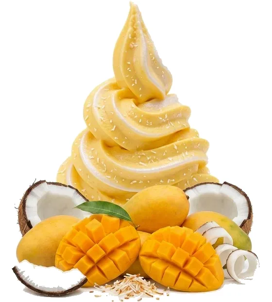 Mango Coconut frozen yoghurt