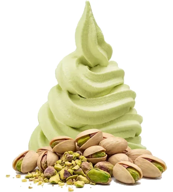 Pistachio frozen yoghurt