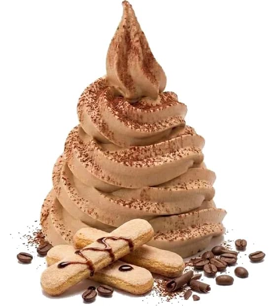 Tiramisu frozen yoghurt